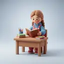 uczeń — de student