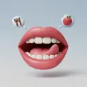 usta — de mond