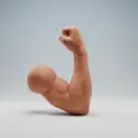 ręka — de arm