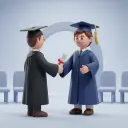 diplomiranje — de diploma-uitreiking