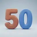 خَمْسُونَ — 오십