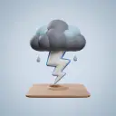молния — 번개