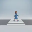 人行横道 — 횡단보도