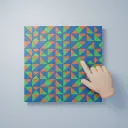 un motif — het patroon