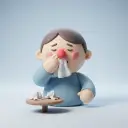 насморк — 콧물