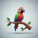 papuga — de papegaai
