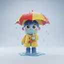 дождливый — 비가 오다