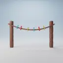 šňůra na prádlo — 빨랫줄