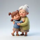נכדה — 손녀