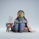 enfermo — 아프다