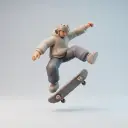 jazda na deskorolce — skateboarden