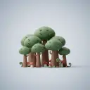 лес — 숲