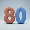 ثَمَانُونَ — 팔십