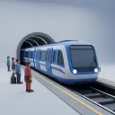 un métro — 지하철