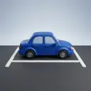 une place de parking — 주차