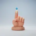 prst — 손가락