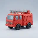un camion de pompiers — 소방차