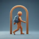 μέσα από — a través de