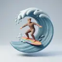 a face surfing — 서핑하다