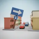 односторонняя улица — 일방통행