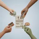 платить вместе — 같이 계산하다