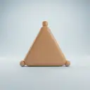 un triangle — de driehoek