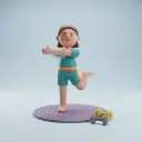 a încălzi — 워밍업하다