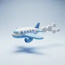 un avion — 비행기