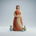 die Frau — de vrouw