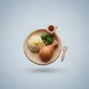 ужин — 저녁 식사
